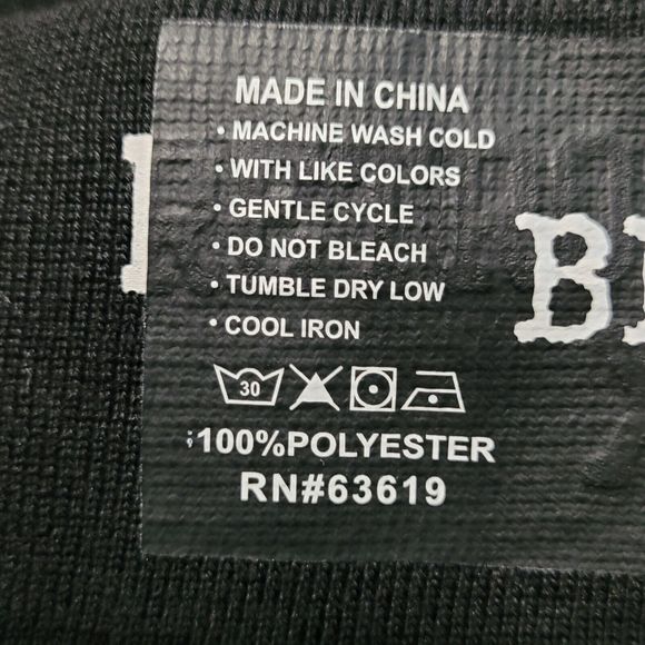 NWT Brooklyn Standard XXL 38Wx31L Adult Fleece Jogger Drawstring Black Slim Fit - Picture 7 of 8